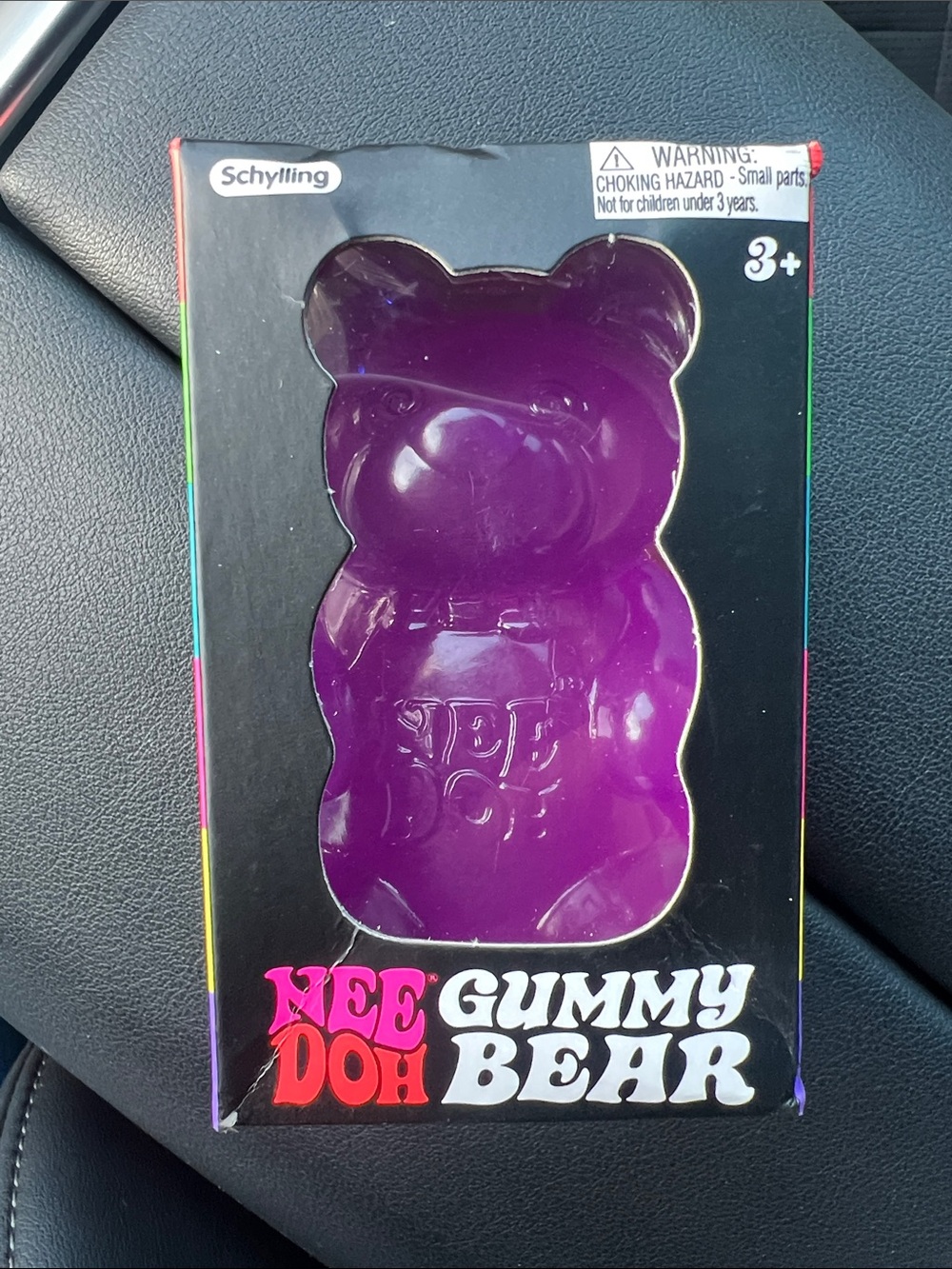 💜🐻Nee Doh Gummy Bear Kids Toy - Purple